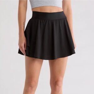 90 degree by reflex black skirt with inner shorts